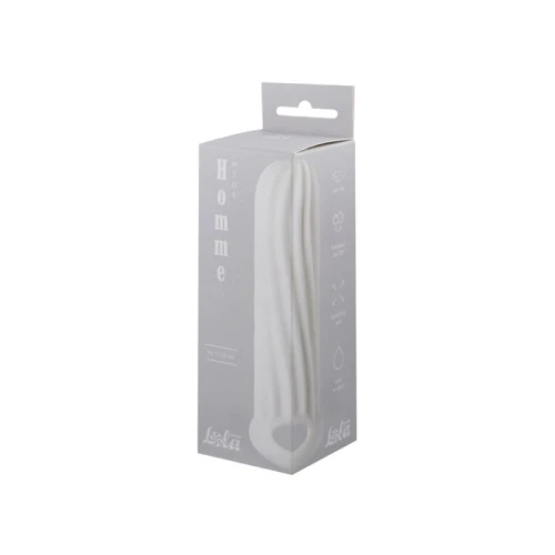 Penis sleeve Homme Wide Wit maat: 11-15 cm - Afbeelding 3