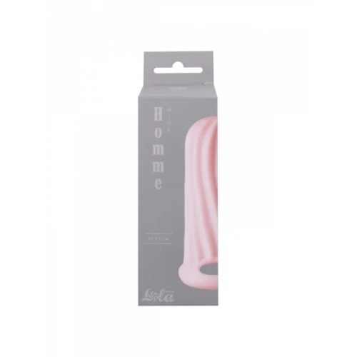Penis sleeve Homme Wide Roze maat: 9-12 cm - Afbeelding 2