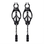 Me You Us Clover Nipple Clamp Zwart