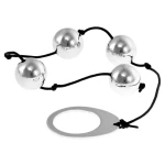 Me You Us Heavy Metal Anal Beads Zilver