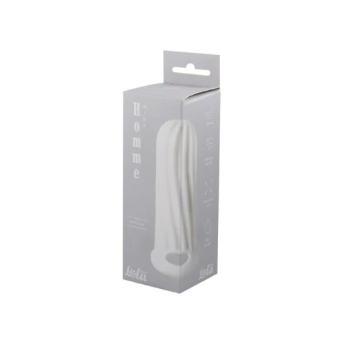 Penis sleeve Homme Wide Wit maat: 9-12 cm - Afbeelding 3