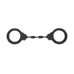 Silicone handcuffs Party Hard Suppression Zwart - Afbeelding 4