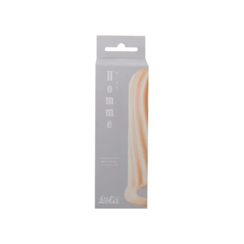 Penis sleeve Homme Wide Lichtroze maat: 11-15 cm - Afbeelding 2