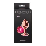 Metalen Buttplug - Diamond Collection - Quartz Shine S Rose Gold - Afbeelding 3