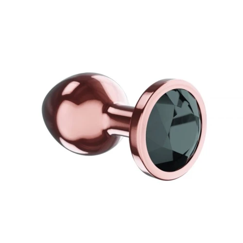 Metalen Buttplug - Diamond Collection - Jet Shine S Rose Gold