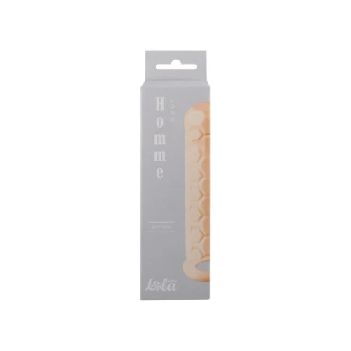 Penis sleeve Homme Long Lichtroze maat: 9-12 cm - Afbeelding 2