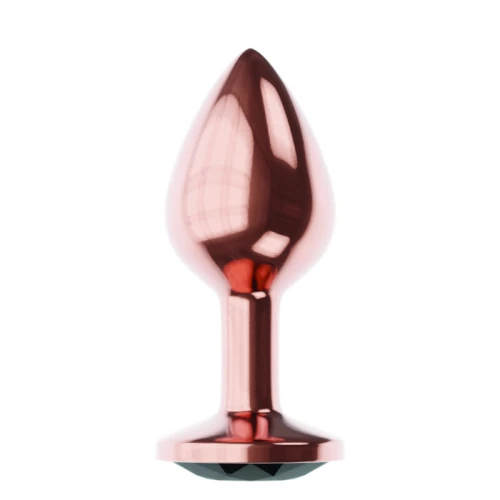 Metalen Buttplug - Diamond Collection - Jet Shine L Rose Gold - Afbeelding 5