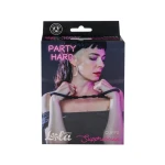 Silicone handcuffs Party Hard Suppression Zwart - Afbeelding 2