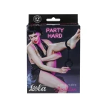 Silicone Leggings Party Hard Limitation Zwart - Afbeelding 2