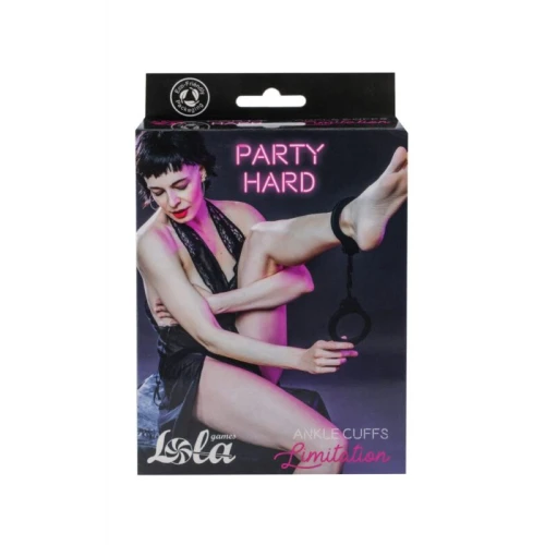 Silicone Leggings Party Hard Limitation Zwart - Afbeelding 2