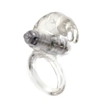 Me You Us Classic Rabbit Cock Ring Transparant - Afbeelding 3
