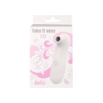 Take it Easy Fay Wit Oplaadbare USB Vacuum Wave Stimulator - Afbeelding 2