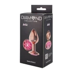 Metalen Buttplug - Diamond Collection - Quartz Shine S Rose Gold - Afbeelding 2