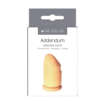 Me You Us Addendum Vibrating Sheath Huidskleur - Afbeelding 4