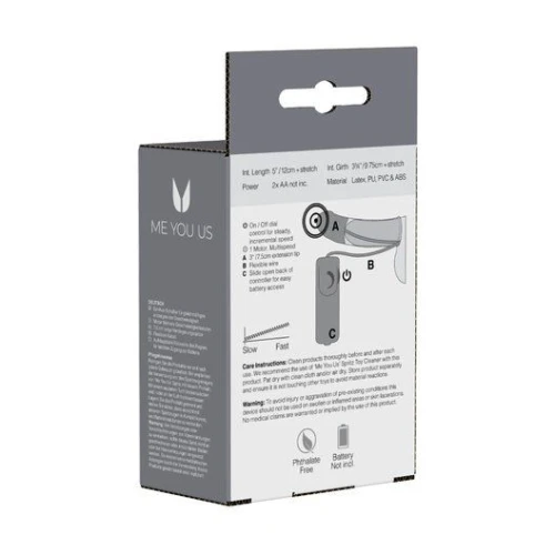 Me You Us Addendum Vibrating Sheath Huidskleur - Afbeelding 6