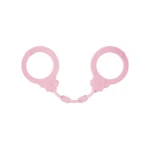 Silicone handcuffs Party Hard Suppression Roze