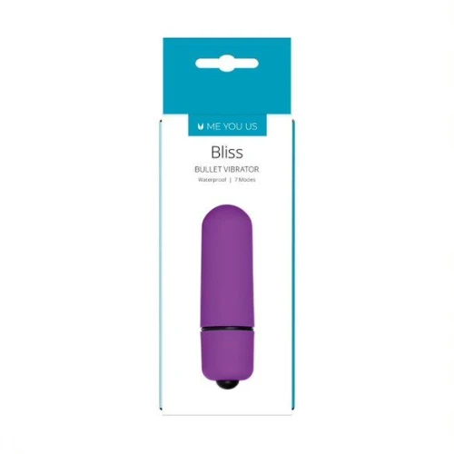 Me You Us Bliss 7 Mode Mini Bullet Vibrator Paars - Afbeelding 3