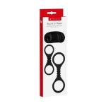 Me You Us Bound To Please Blindfold Wrist And Ankle Cuffs Zwart - Afbeelding 2