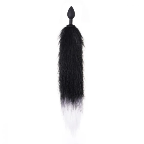 Siliconen buttplug met staart - Emotions Furry - Afbeelding 3