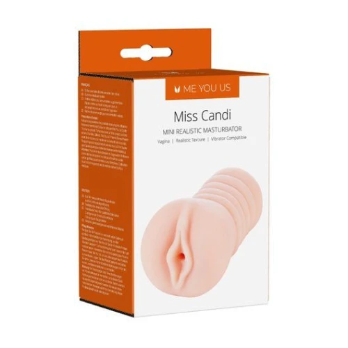 Me You Us Miss Candi Mini Realistic Masturbator Huidskleur O - Afbeelding 2