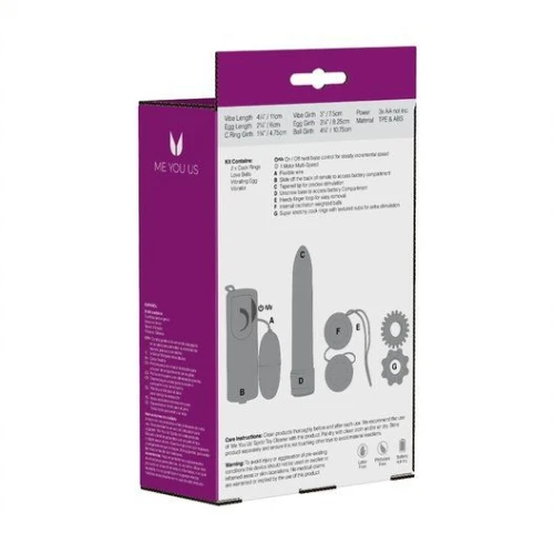 Me You Us Classic Crystal Couples Kit Roze - Afbeelding 5