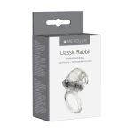 Me You Us Classic Rabbit Cock Ring Transparant - Afbeelding 5