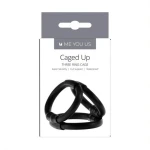Me You Us Caged Up Cock Cage Zwart - Afbeelding 3