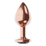 Metalen Buttplug - Diamond Collection - Jet Shine S Rose Gold - Afbeelding 5