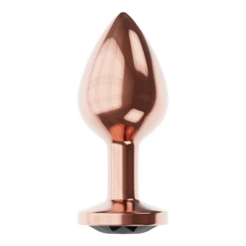 Metalen Buttplug - Diamond Collection - Jet Shine S Rose Gold - Afbeelding 5