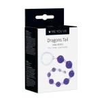 Me You Us Dragonz Tail Anal Beads Violet - Afbeelding 2