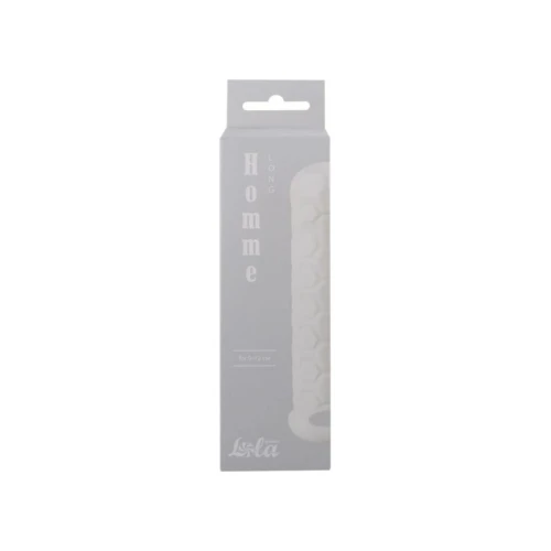 Penis sleeve Homme Long Wit maat: 9-12 cm - Afbeelding 2