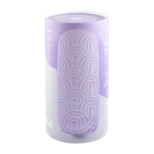 Masturbator Marshmallow Maxi Candy Paars - Afbeelding 4