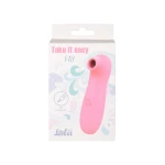 Take it Easy Fay Roze Oplaadbare USB Vacuum Wave Stimulator - Afbeelding 2