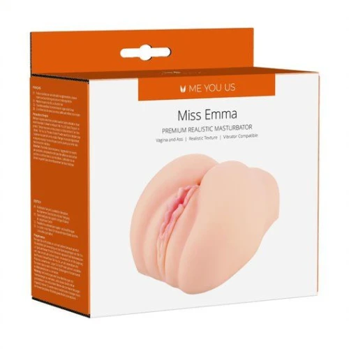 Me You Us Miss Emma Premium Realistic Masturbator Huidskleur OS - Afbeelding 2