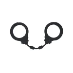 Silicone handcuffs Party Hard Suppression Zwart