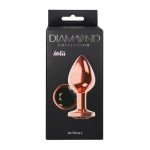 Metalen Buttplug - Diamond Collection - Jet Shine L Rose Gold - Afbeelding 3