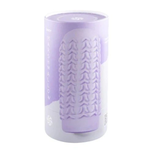 Masturbator Marshmallow Maxi Candy Paars - Afbeelding 2