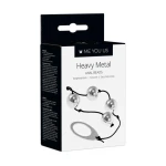 Me You Us Heavy Metal Anal Beads Zilver - Afbeelding 2