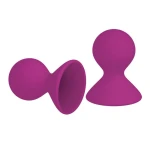 Me You Us Dual Masseuse Silicone Nipple Suckers 2 Pack Paars