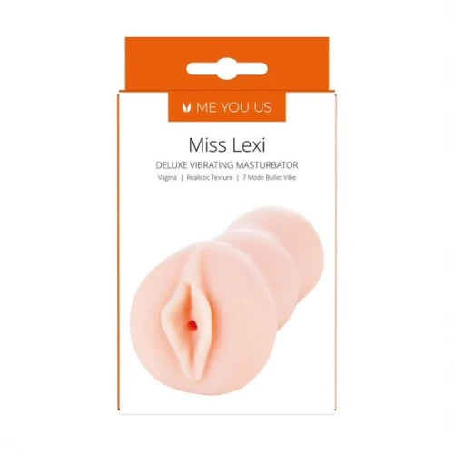 Me You Us Miss Lexi Deluxe Vibrating Realistic Masturbator Huidskleur - Afbeelding 3
