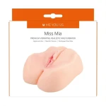 Me You Us Miss Mia Premium Vibrating Realistic Masturbator Huidskleur - Afbeelding 3