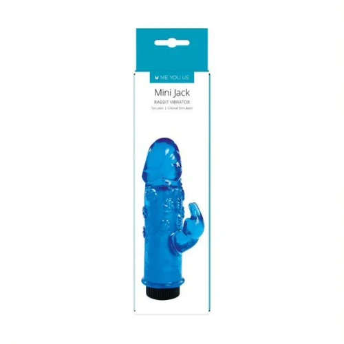 Me You Us Mini Rabbit Vibrator Blauw - Afbeelding 3