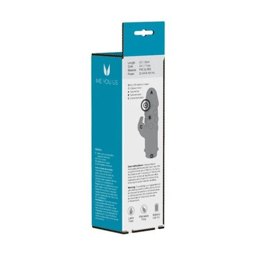 Me You Us Mini Rabbit Vibrator Blauw - Afbeelding 5