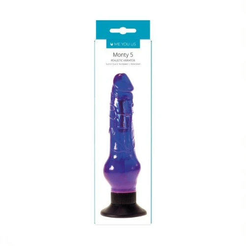 Me You Us Mounty 5 Realistic Vibrator Paars - Afbeelding 3