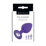 Me You Us Trio Of Jewels Paars - Afbeelding 3