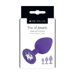 Me You Us Trio Of Jewels Paars - Afbeelding 3