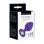 Me You Us Trio Of Jewels Paars - Afbeelding 2