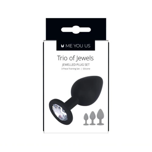 Me You Us Trio Of Jewels Zwart - Afbeelding 3
