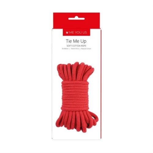 Me You Us Tie Me Up Rope Rood 10m - Afbeelding 3