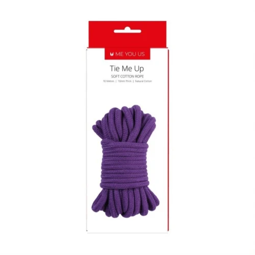 Me You Us Tie Me Up Rope Paars 10m - Afbeelding 3